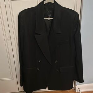 Smythe Oversized Black Blazer